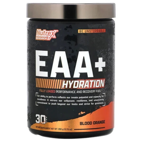 859400007764 Nutrex Research EAA+ Hydration Blood Orange 390 g (30 Servings)