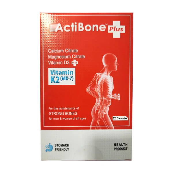 ActiBonePlusCalcium_MagnesiumCitratewithVitaminD3_20Ct ActiBone Plus Calcium & Magnesium Citrate with D3 & K2 20 Ct