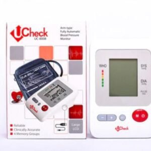 Capture Ucheck Blood Pressure Monitor Upper Arm BP Operator Cuff Machine UC-8008