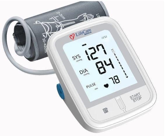 Life Care Digital Blood Pressure Monitor with Cuff And LCD Display LC-500