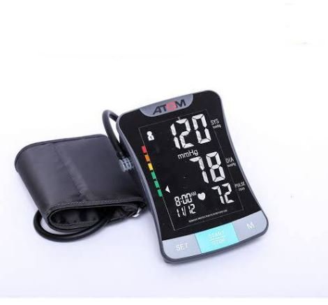Capture Atom Arm Blood Pressure Monitor and Pulse Detection Meter