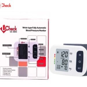 Capture Ucheck Wrist-Type Fully Automatic Blood Pressure Monitor Machine UC-3003