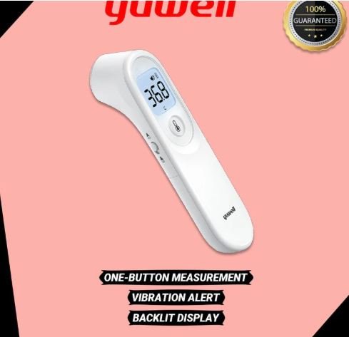 Capture Yuwell Forehead Infrared Thermometer YT-1C Non-contact Thermometer