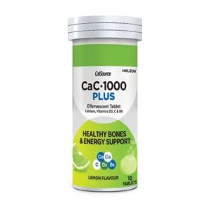 LemonT10 Cac-1000 Plus Effervescent Lemon Flavor Tablets 10 Count