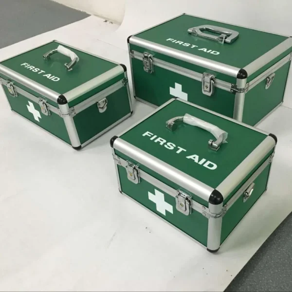LocalMade1stAidBox-Wooden1stAidBox-Aluminiumcornors1StAidBox 1st Aid Box – Wooden and Aluminum First Aid Medical Storage Box For Medicine