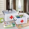 MedicineStorageBox-1StAidBox-Medical1stAidStorageBox2_389a99cc-1d3d-4adb-b03f-a00ece45ca8e Medicine Storage Box – 1st Aid Box – Medical 1st Aid Storage Box – Plastic Body First Aid Box – Family Medicine Box/Family Emergency Kit Storage Box