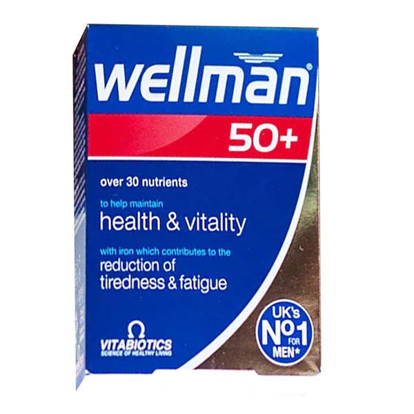 Vitabiotics_Wellman_50_plus Vitabiotics Wellman 50+