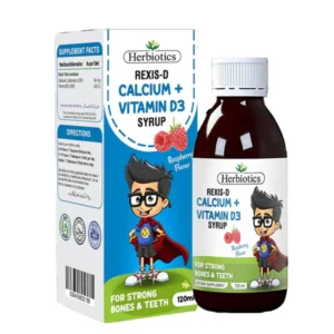 Herbiotics Rexis-D Calcium + Vitamin D3 Syrup 120 ml