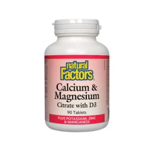 natural-factors-calcium-magnesium-citrate-with-d3-90-ct-124581 Natural Factors Calcium, Magnesium & Zinc Citrate with D3 90 Ct
