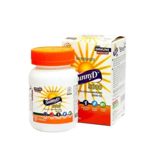 Scotmann SunnyD 5000 Vitamin D3 5000 IU 30 Ct