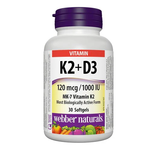 webber-naturals-vitamin-k2-d3-30-ct-985106 Webber Naturals Vitamin K2 + D3 30 Ct